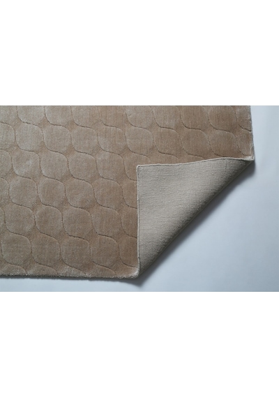 Çam Halı Emboss Jr 67 Beige Modern Desen Yeni Zellanda Yünü Ve Vi 130X190 Bej