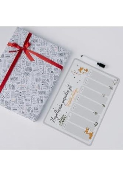 Hayallerinin Peşinden Git Mottolu Magnet Planlayıcı Çok Renkli