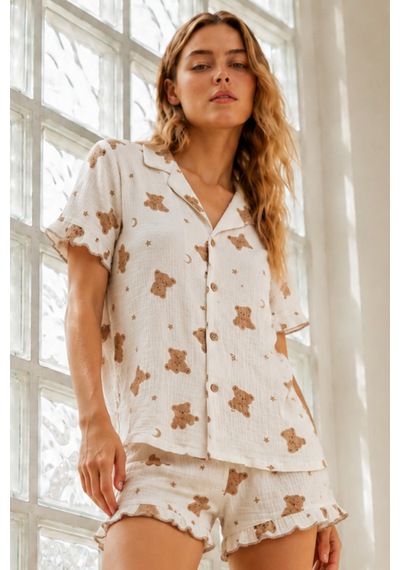 Norcia Sports Kadın Örme Pamuklu Mini Kar Beyaz Pijama Takımı Çok Renkli - 929323143 Çok Renkli - 929323143 Çok Renkli Norcia Sports Kadın Örme Pamuklu Mini Kar Beyaz Pijama Takımı Çok Renkli - 929323143 Çok Renkli - 929323143 Çok Renkli
