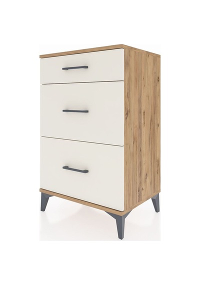 Hyperion Komodin 3 Çekmeceli 60x44x96 Çam-aytaşı Çam