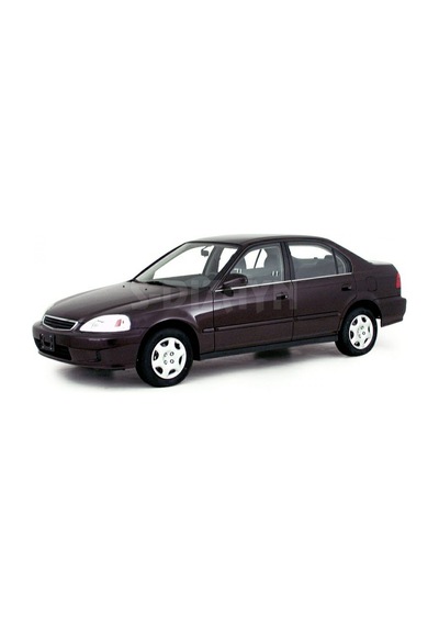 S-Dizayn  Honda Civic Krom Cam Çıtası 4 Prç 1998-2002