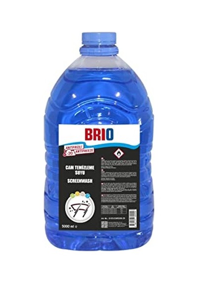 Brio Cam Temizleme Suyu, -20 Derece, 5000 Ml Açık Gri
