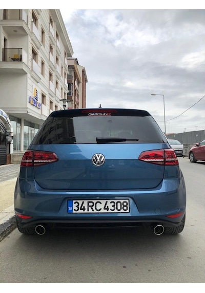 Vw Golf 7 Gti Difüzör Plastik Ürün Parlak Siyah