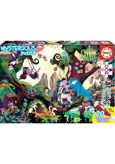 Educa 200 Parça Gizemli Orman Puzzle