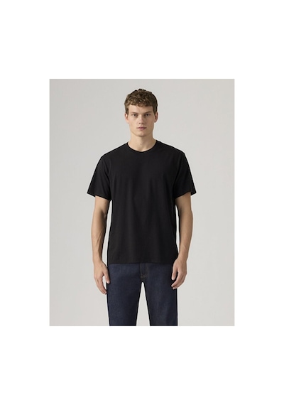 Levi's Essential Erkek Relaxed Siyah Bisiklet Yaka Tişört 008br-0000-16334