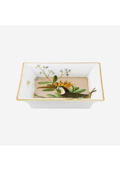 Yeşil Porselen Servis Tabağı 12,5 Cm