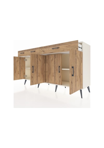Kronos Konsol 4 Raflı 3 Çekmeceli 4 Kapaklı 176x59x99 Aytaşı-çam Atlas Çam - Aytası Kronos Konsol 4 Raflı 3 Çekmeceli 4 Kapaklı 176x59x99 Aytaşı-çam Atlas Çam - Aytası