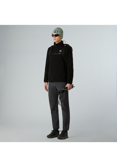The North Face Glacier 1/4 Zipped Erkek Siyah Polar Üst Nf0a8d0qjk31 Siyah