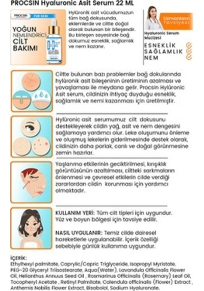 Procsin Hyaluronic Asit 20 ML