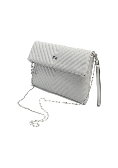 Silver Polo Sp1134 Kadın Portföy & Clutch Crash Gri-gri