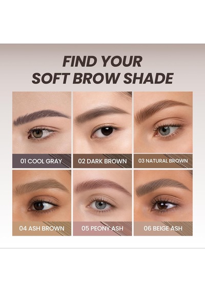 Renklendirici Ve Sabitleyici Kaş Maskarası Speedy Skinny Brow Mascara 01 Cool Gray Çok Renkli