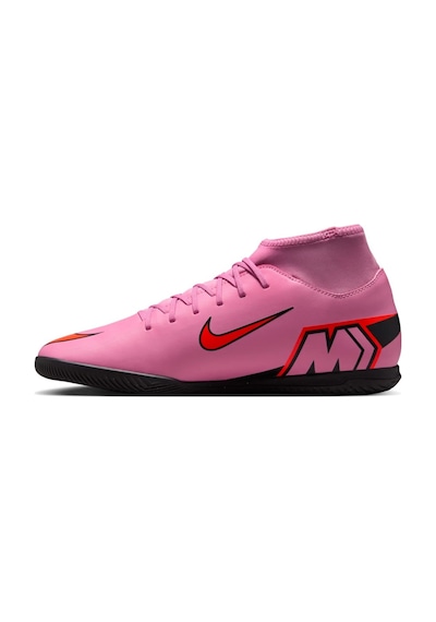 Nike Mercurial Superfly 10 Club Ic Fq8315-600 Profesyonel Çoraplı Erkek Halısaha Ayakkabısı Pembe