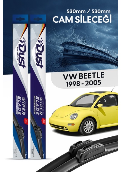 Volkswagen Beetle Silecek Takımı 1998-2005 Uyumlu 530mm/530mm
