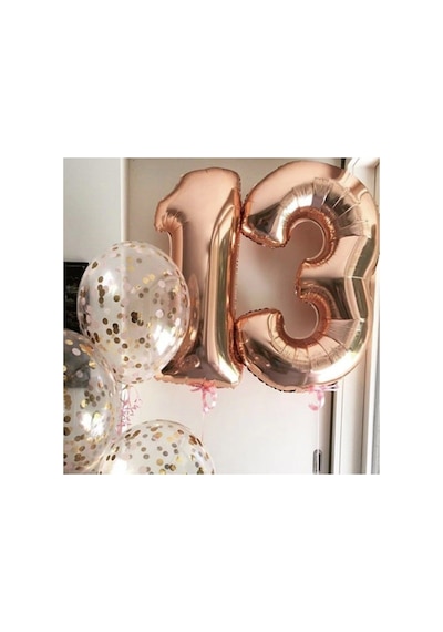 4 Rakam Rose Folyo Balon 76 Cm 418