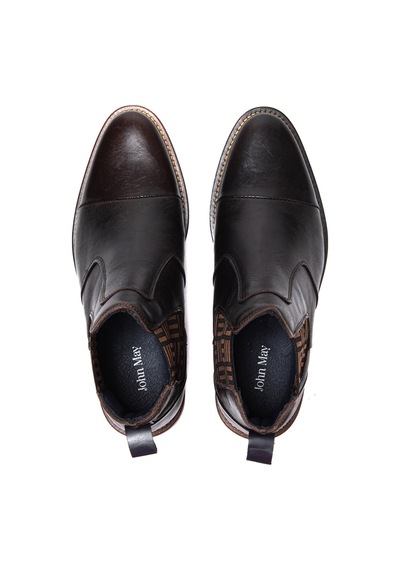 Bot Erkek 1158 001 Wk-john May Orkut Suede Brown Kahve