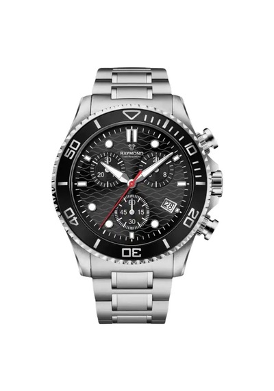 Raymond Erkek Kol Saati Rym-2332-ss-bk Gümüş