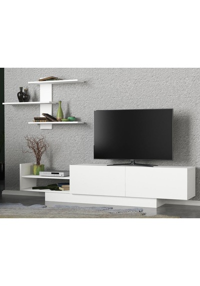 Dekorister Egemen Tv Ünitesi Beyaz