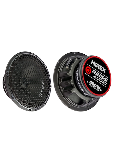 Rs-m81ex Çifti 800wat -400w Rms En Iyisini Isteyenlere 20 Cm Oto Midrange Hoparlör Kapaklı