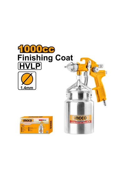 Boya Tabancası Hvlp 1000cc Alttan Depo - Ing-asg2101