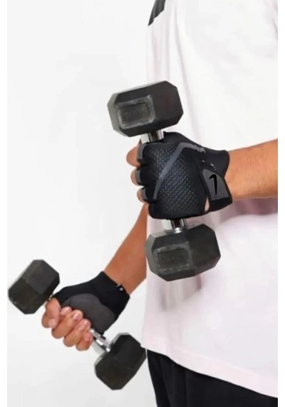 Nike M Extreme Fg Fitness Gloves Erkek Antreman Eldiveni Siyah Siyah