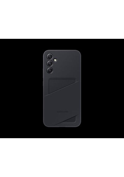 Samsung A34Kart Yuvalı Kılıf - Siyah