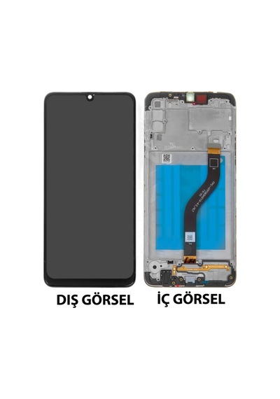 Teknonet Samsung Galaxy A20s Uyumlu Hk Lcd+dokunmatik+çıtalı