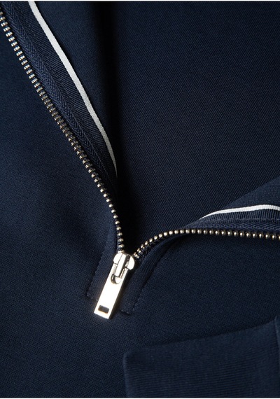 Mavi Erkek Half Zıp Sweatshırt Safir Lacivert 0s10382-80872 Lacivert