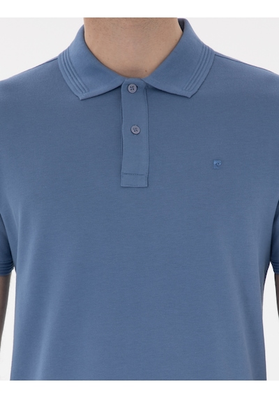 Pierre Cardin Erkek Mavi Tişört Basic 50302561-vr036 Mavi