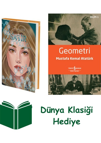 Safir Ciltli + Geometri + Dünya Klasiği Hediye