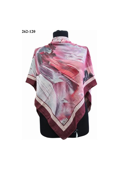 Moonscarfs Moonscarf Desenli Bambu Pamuk Eşarp 262-120 Çok Renkli