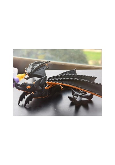 Ejderhanı Nasıl Eğitirsin Ghost Pincer Dragon Hayalet Pençe Ejderhası Hareketli Figür