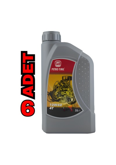 Petro Time 10W-40 4t Motosiklet Motor Yağı 1 L x 6 1 L
