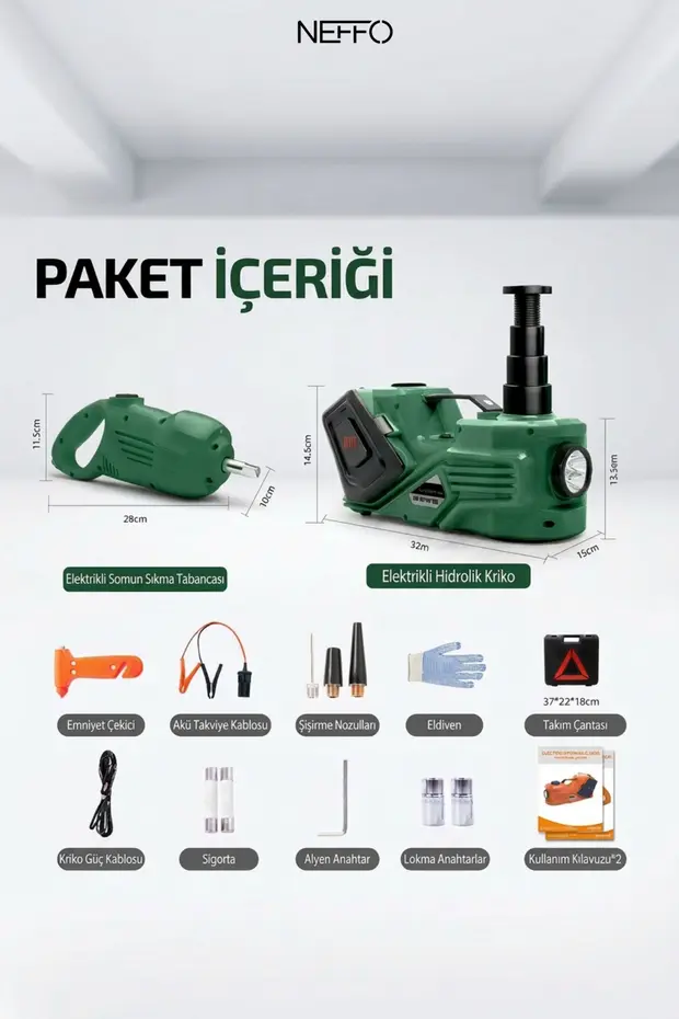 5 Ton 12v Elektrikli Araba Krikosu 5 İ 1 Arada Hidrolik Kriko Ve Pompa Tüm Arabalar İçin Uygundur