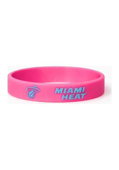 Dwayne Wade Pembe Miami Heat Sert Silikon 21 Cm Forma Numaralı & İmzalı Basketbol Nba Bileklik Pembe Pembe