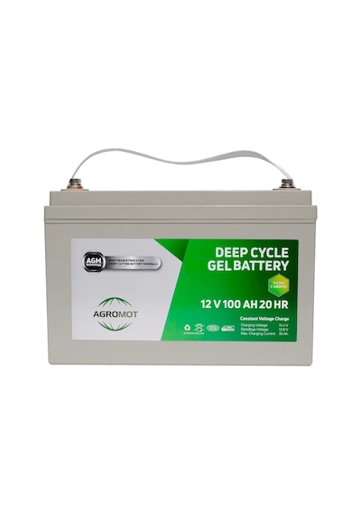 Agromot Jel Akü 12V 100AH Agromot