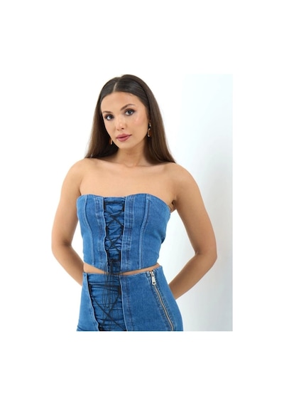 Defymoda 6923 Kot Takım-mavi Mavi