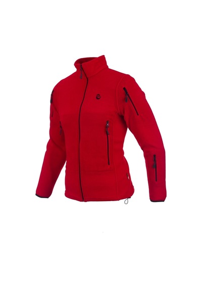 Karcamp 5 Cepli Unisex Polar Mont Ceket Kırmızı