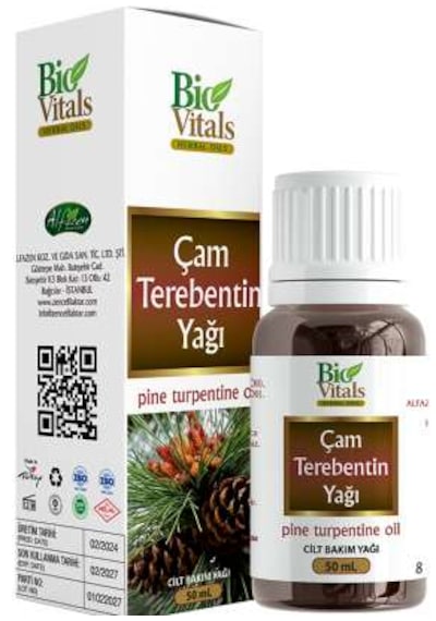 Bio Vitals Çam Terebentin Yağı 50ml X 2 Adet