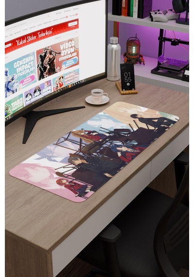 Toradora Anime V3 - 70x30 Xl Gaming Kauçuk Kaymaz Taban Mouse Pad Fare Altlığı