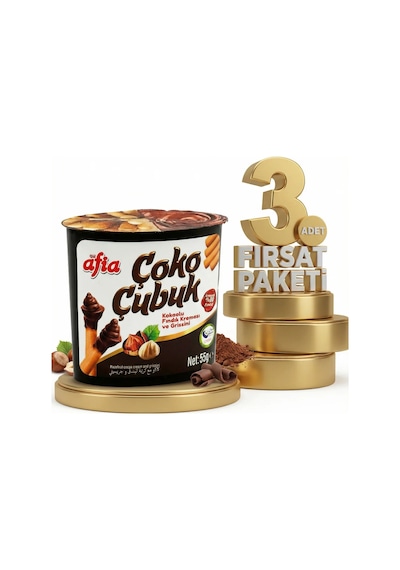 Afia Çoko Çubuk 3x55 Gr