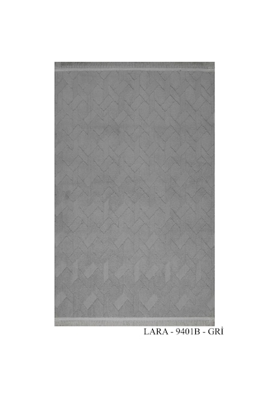 My Evilla Modern Dekoratif Lara Gri Dokuma Halı 9401b