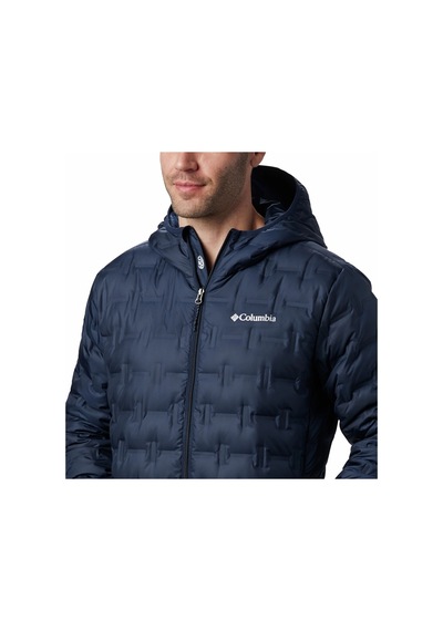 Columbia Delta Ridge Down Hooded Erkek Kaz Tüyü Mont Wo6610 001