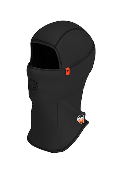 Kids Pro Balaklava Baskılı Su İtici Özellikli Dwr Snowboard Kayak, Motosiklet, Bisiklet Kar Maskesi Siyah