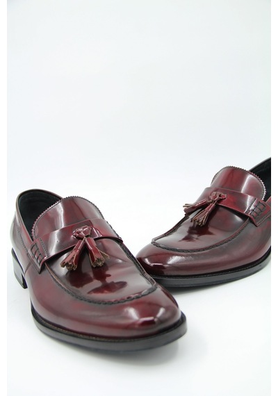 Oggi 00600-38 Erkek Klasik Ayakkabı - Bordo-bordo