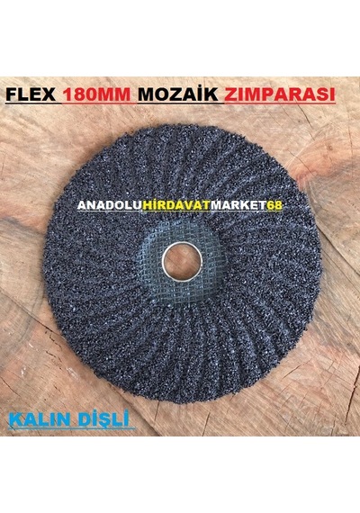 180Mm Kalın Diş Mozaik Silme Taşı Mermer Granit Silme Zımparası C N11.4271
