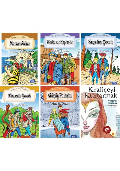 Kraliçeyi Kurtarmak Vladimir Tumanov Ve Parıltı Yayınları 6 Kitap Set