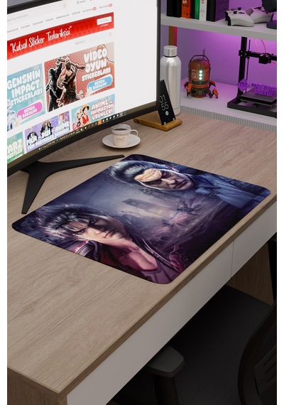 Tekken Kaymaz Dikişli Kauçuk Oyuncu Mousepad V3 - 48x40 Xl Gaming Mouse Pad Fare Altlığı