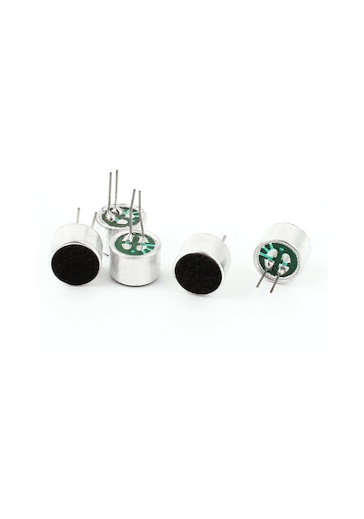 Kapasitif Mikrofon 9.5Mm - 2 Bacaklı Elektret Mikrofon