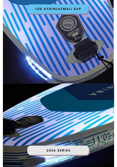 Aqua Marina Ray 11 0 Tpu Şişme Stand Up Paddle Board Led Aydınlatmalı Sup