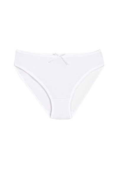 12 Adet Yıldız Bayan Bambu Bikini Külot Beyaz 3910 001